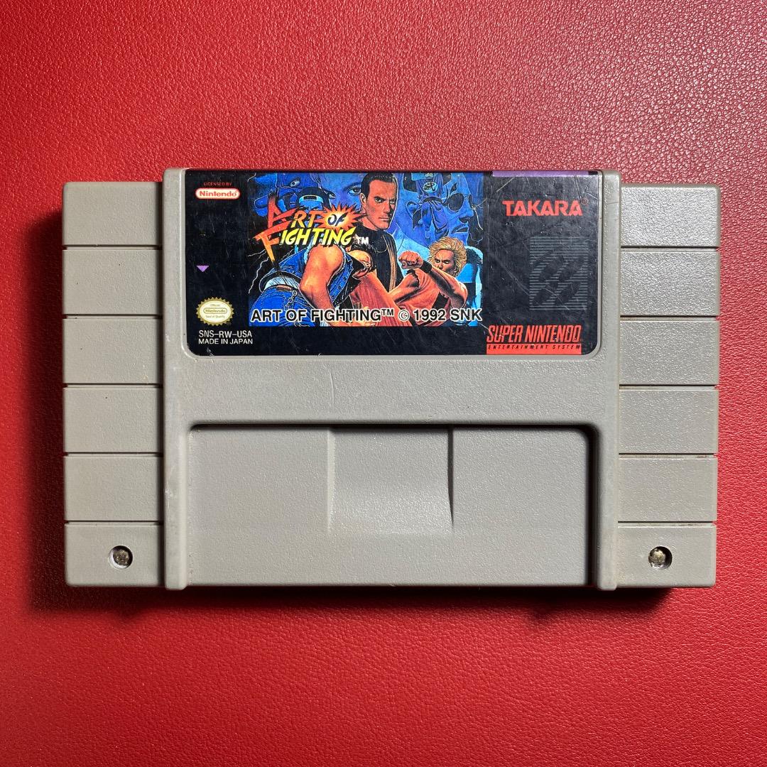 Art of Fighting Super Famicom (SNES) Retro Gaming Cartridge