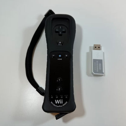 Nintendo Wii Console Set with Dragon Quest X USB Memory - Excellent Condition