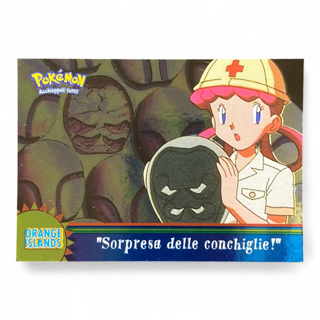 Pokémon Orange Islands Italian Card “Sorpresa delle conchiglie!”

