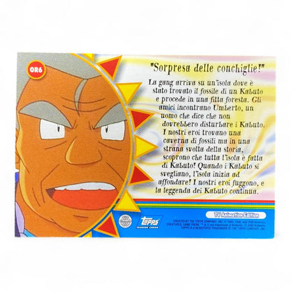Pokémon Orange Islands Italian Card “Sorpresa delle conchiglie!”

