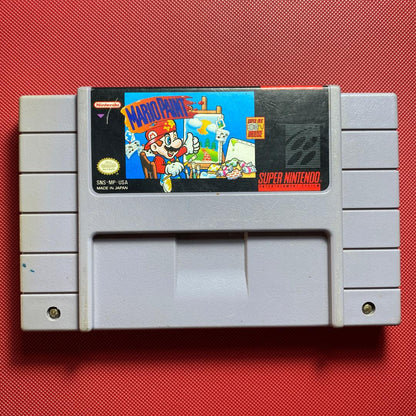Classic Super Mario Paint SNES Cartridge: Retro Gaming Fun for Nintendo Enthusiasts