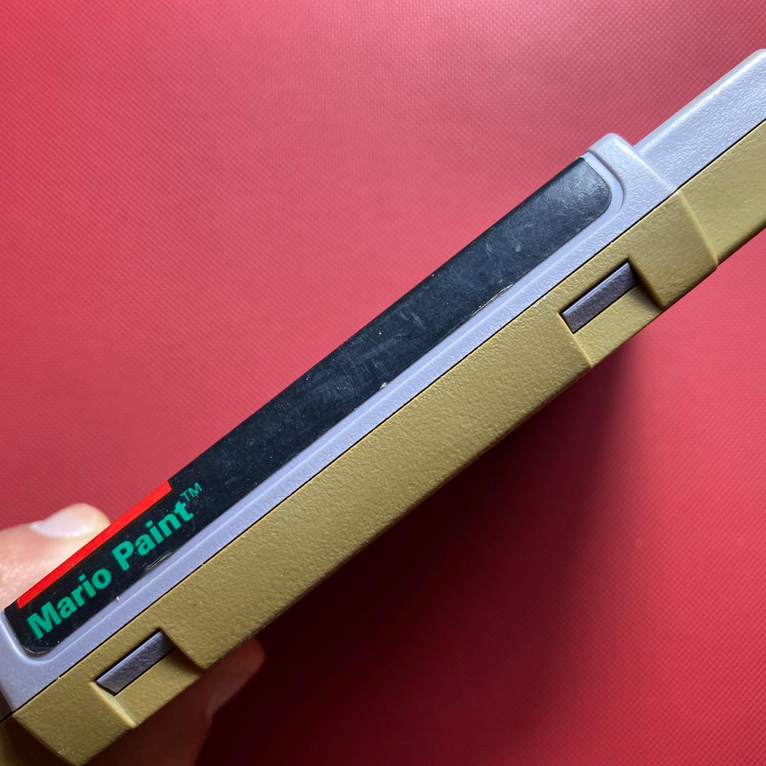 Classic Super Mario Paint SNES Cartridge: Retro Gaming Fun for Nintendo Enthusiasts