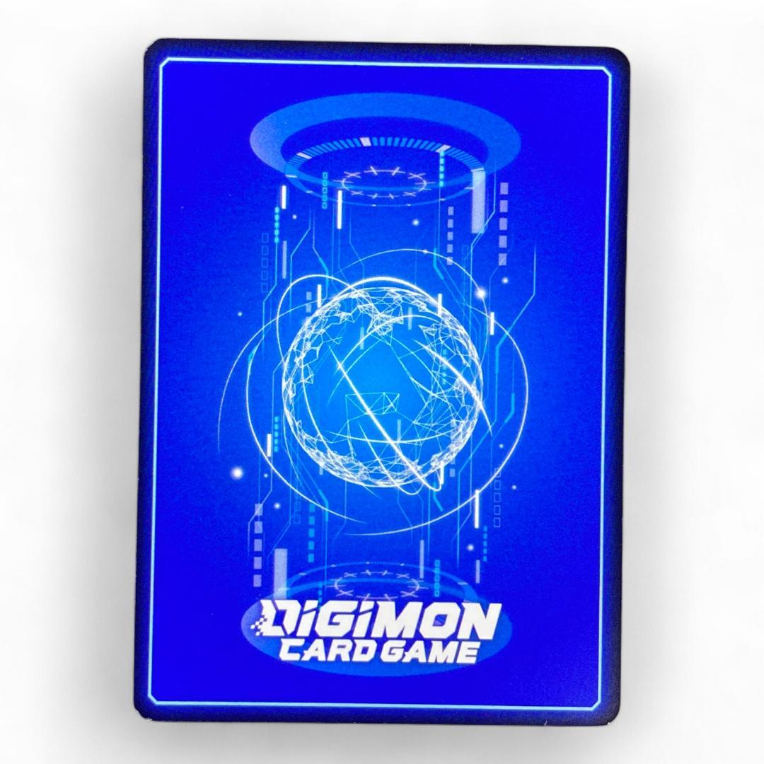 Digimon Card Game MetalGarurumon BT1-044 SR Holo Mega Blue Cyborg Card

