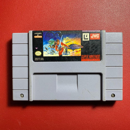 Super Star Wars SNES Cartridge - Classic Nintendo Gaming Adventure