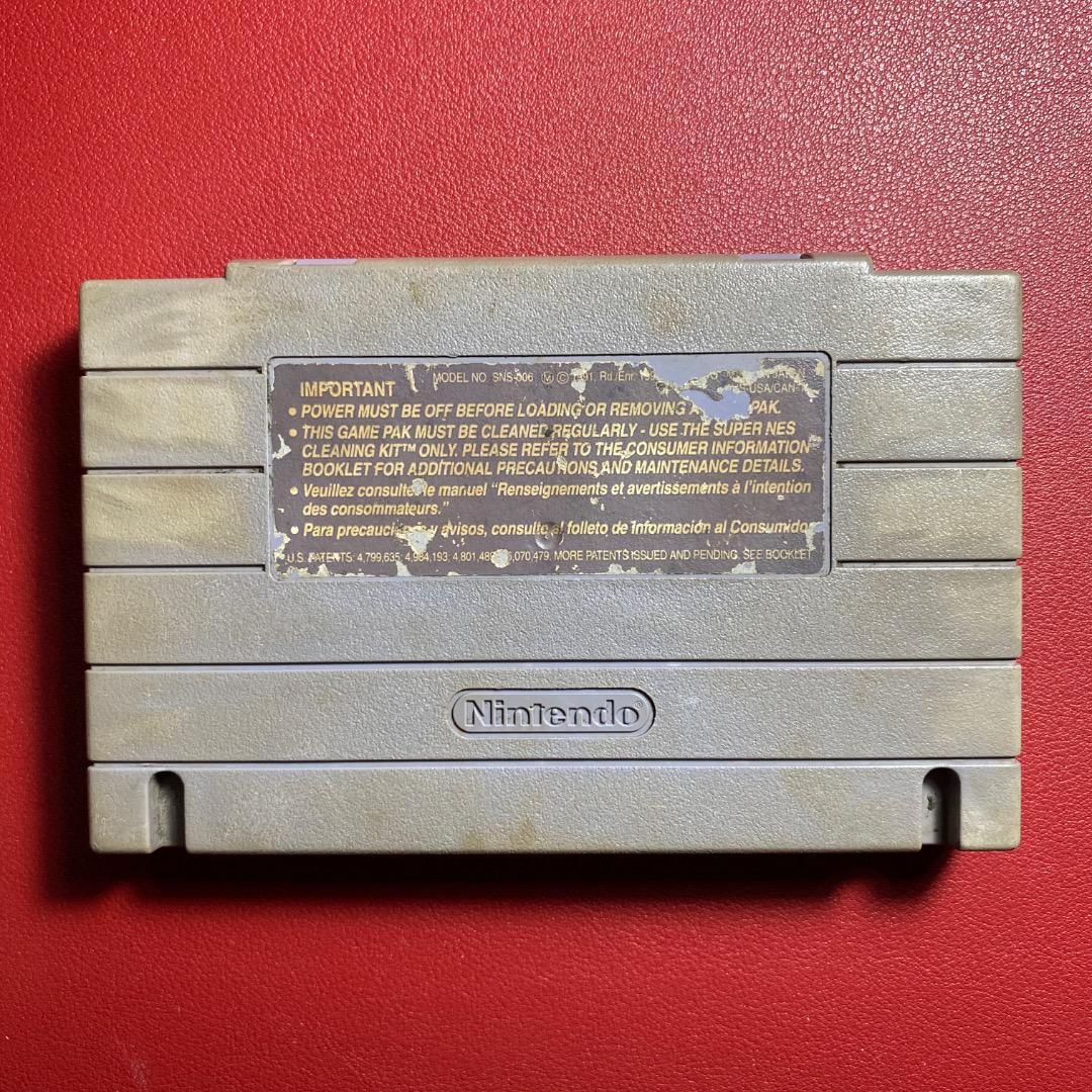 Super Star Wars SNES Cartridge - Classic Nintendo Gaming Adventure