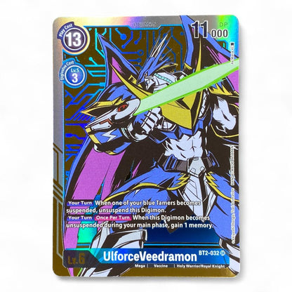 UlforceVeedramon Digimon card BT2-032 SR English Super Rare