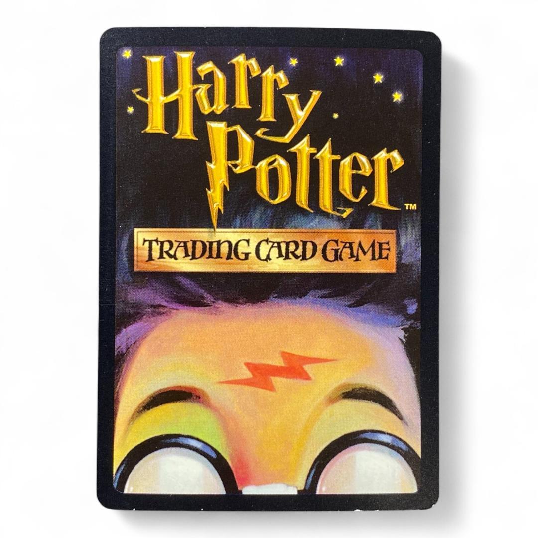 Harry Potter Invisibility Cloak trading card English 12/116 2001 Wizards