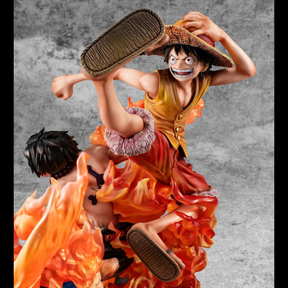 One Piece Luffy & Ace Figure 20th Limited