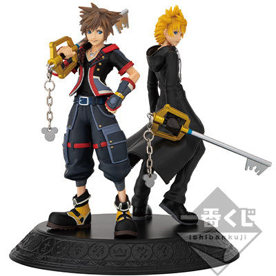 Kingdom Hearts Sora & Roxas Statue