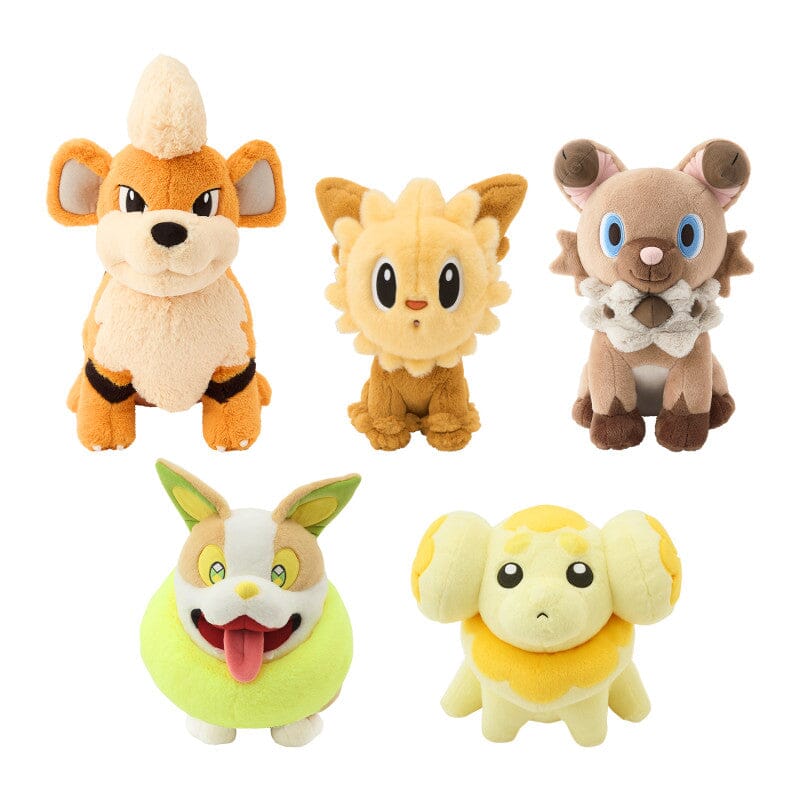 Authentic Rockruff Plush Toy