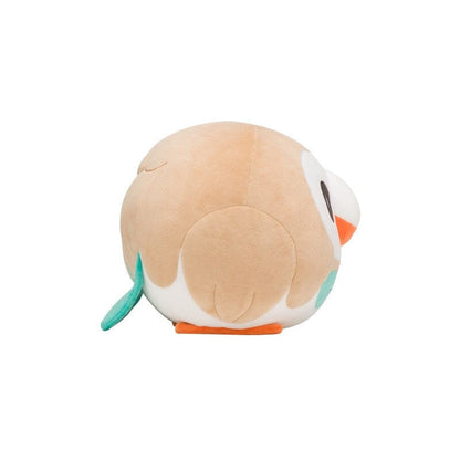 Rowlet Mochiricchi Round Plush Cushion - Soft & Adorable Design