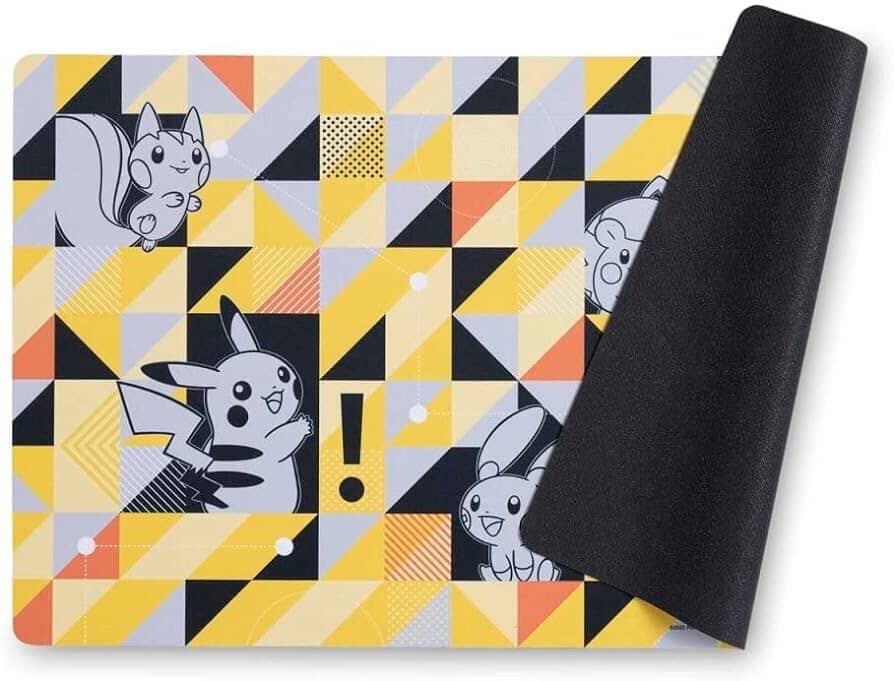 Pikachu Power Grid Playmat