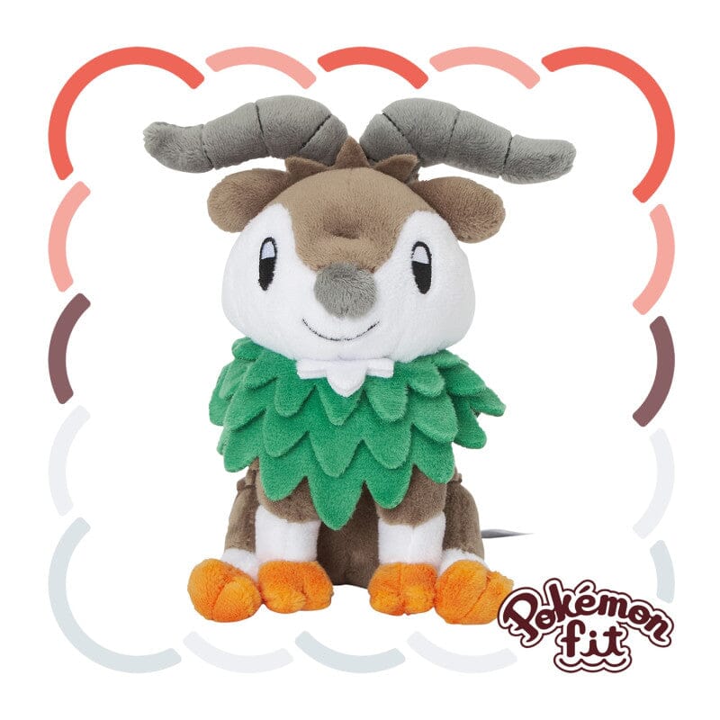 Skiddo Plush Pokemon Fit