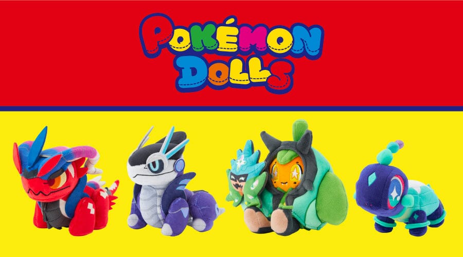 Terapagos Plush Pokémon Dolls